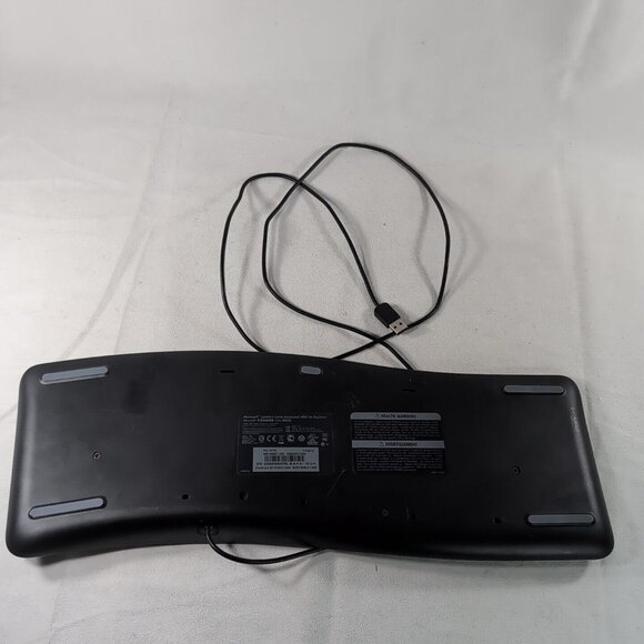 Microsoft Comfort Curve 3000 for Business Ergonomic Wired Keyboard TESTED WORKS - Picture 9 of 10